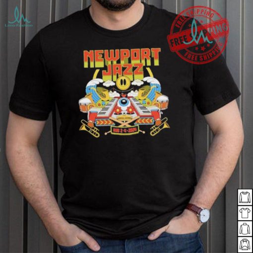 Official Newport Jazz Festival Aug 2 And 4 2024 T Shirts
