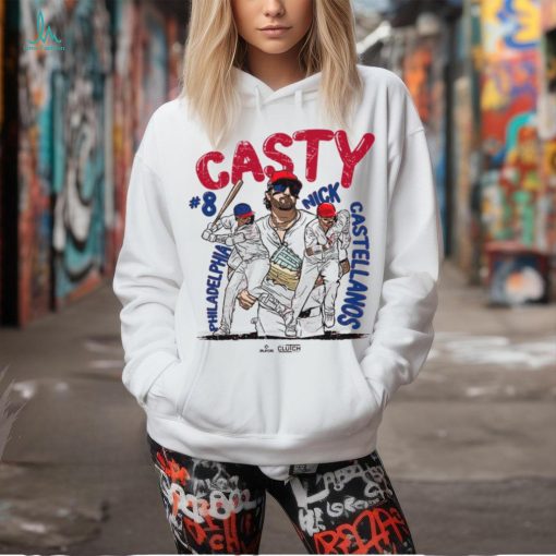 Official Nick Castellanos #8 Philadelphia Phillies Casty Players t shirt