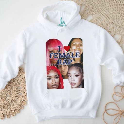 Official Nicki Sexyy Red Bbtrickz Anycia Karrahbooo I Love Female Rap T Shirt