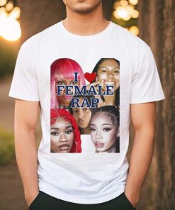 Official Nicki Sexyy Red Bbtrickz Anycia Karrahbooo I Love Female Rap T Shirt