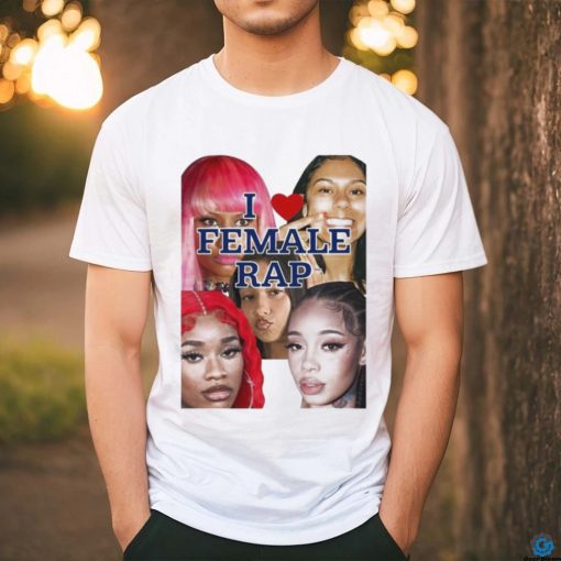 Official Nicki Sexyy Red Bbtrickz Anycia Karrahbooo I Love Female Rap T Shirt