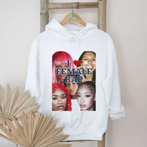 Official Nicki Sexyy Red Bbtrickz Anycia Karrahbooo I Love Female Rap T Shirt