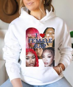 Official Nicki Sexyy Red Bbtrickz Anycia Karrahbooo I Love Female Rap T Shirt