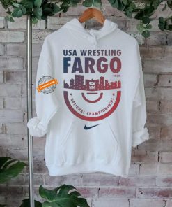 Official Nike USA Wrestling Fargo National Championships 2024 Dri Fit Cotton Shirt, hoodie, sweater, long sleeve and tank top Official Nike USA Wrestling Fargo National Championships 2024 Dri Fit Cotton Shirt