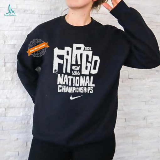 Official Nike USA Wrestling Fargo National Championships 2024 Shirt