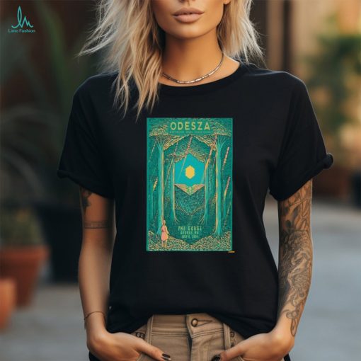 Official ODESZA Band July 4 2024 Gorge Amphitheatre in George WA Poster Shirt