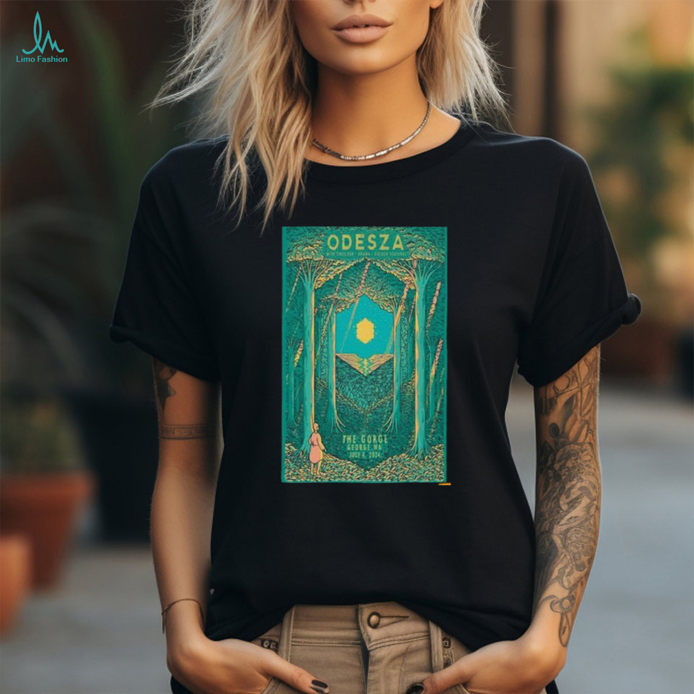 Official ODESZA Band July 4 2024 Gorge Amphitheatre in George WA Poster Shirt Official ODESZA Band July 4 2024 Gorge Amphitheatre in George WA Poster Shirt