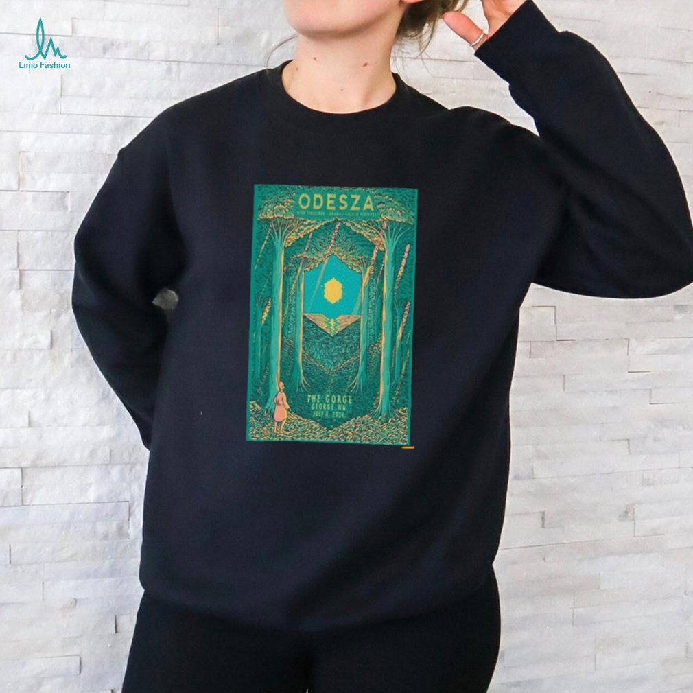Official ODESZA Band July 4 2024 Gorge Amphitheatre in George WA Poster Shirt Official ODESZA Band July 4 2024 Gorge Amphitheatre in George WA Poster Shirt