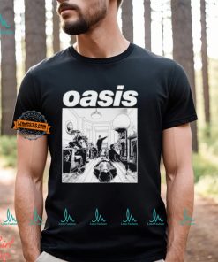 Official Oasis Definitely Maybe 2024 Black Shirt