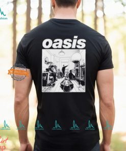 Official Oasis Definitely Maybe 2024 Black Shirt