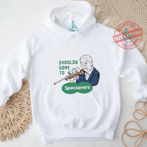 Official Official Biden Shoulda Gone To Specsavers Shirt