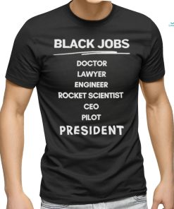 Official Official Biden Trump Debate 2024 Black Jobs T Shirt