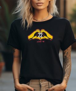 Official Official Caitlin Clark Heart 22 2024 Signature T Shirt