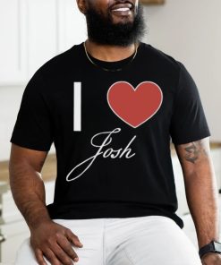 Official Official I Love Josh T Shirt