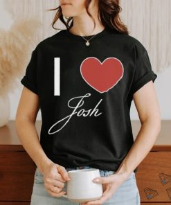 Official Official I Love Josh T Shirt