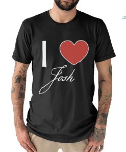 Official Official I Love Josh T Shirt