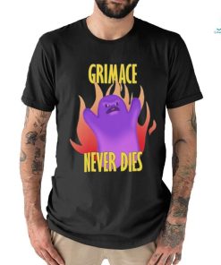 Official Official New York Mets Grimace Never Dies Shirt