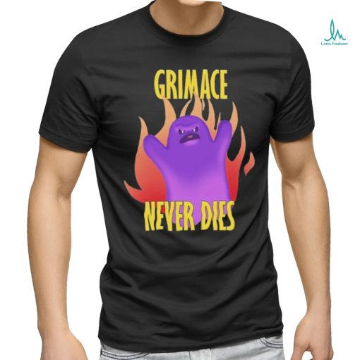 Official Official New York Mets Grimace Never Dies Shirt