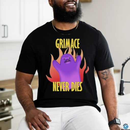 Official Official New York Mets Grimace Never Dies Shirt