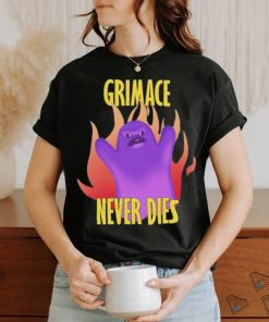 Official Official New York Mets Grimace Never Dies Shirt