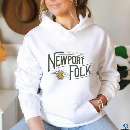 Official Official Newport Folk 2024 Official July 26 28 T Shirt