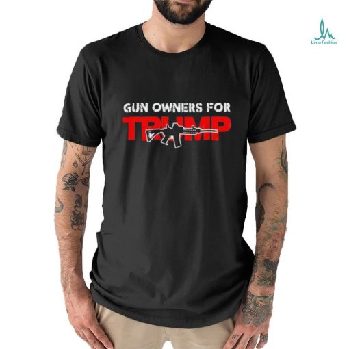 Official Official Trump 2024 Gun Owners For Trump T shirt