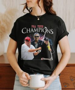 Official Official Trump Obama and Biden PGA Tour Champions Shirt