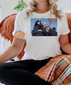 Official Official Trump Shot At Rally America T Shirt