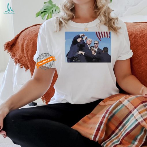 Official Official Trump Shot At Rally America T Shirt