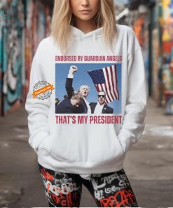 Official Official Trump Shot Endorsed By Guardian Angels That’s My President Shirt