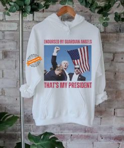 Official Official Trump Shot Endorsed By Guardian Angels That’s My President Shirt