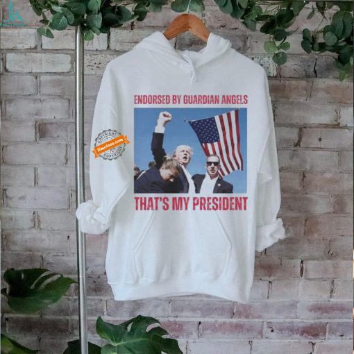 Official Official Trump Shot Endorsed By Guardian Angels That’s My President Shirt