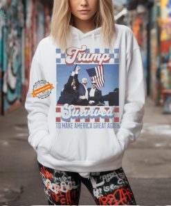 Official Official Trump Shot Survived To Make America Great Again Shirt