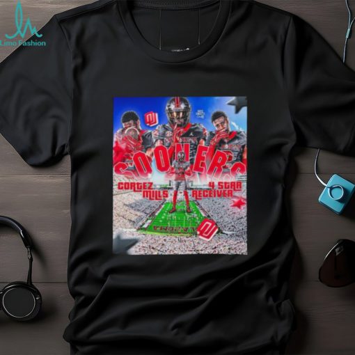 Official Oklahoma Sooners Gortez Milis 4 Star Receiver Shirt
