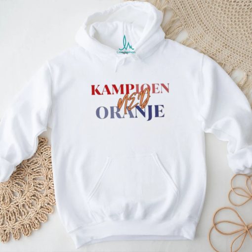 Official Oranje Kampioen Pays bas, Nederland Shirt