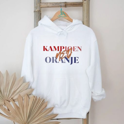 Official Oranje Kampioen Pays bas, Nederland Shirt