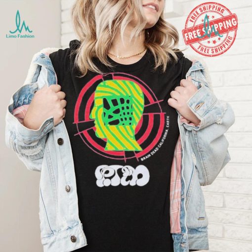 Official PTM x Brain Dead California Earth T shirts