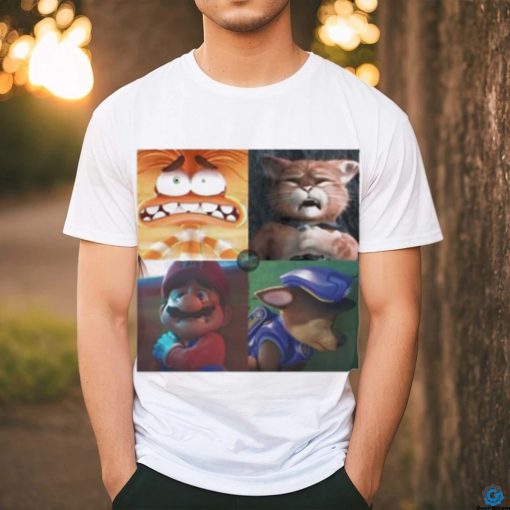 Official Panic Attack Anxiety Inside Out Puss In Boots Mario Paw Patrol Shirt