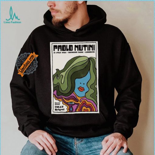 Official Paolo Nutini Limerick Ireland Event July 13, 2024 Poster Shirt