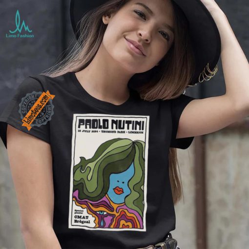 Official Paolo Nutini Limerick Ireland Event July 13, 2024 Poster Shirt