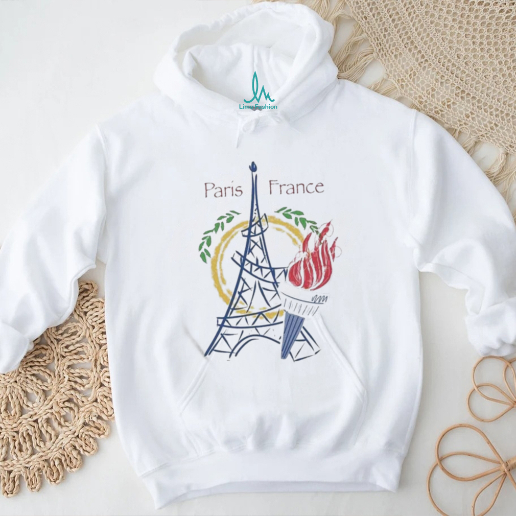 Official Paris Travel Olympic T Shirt