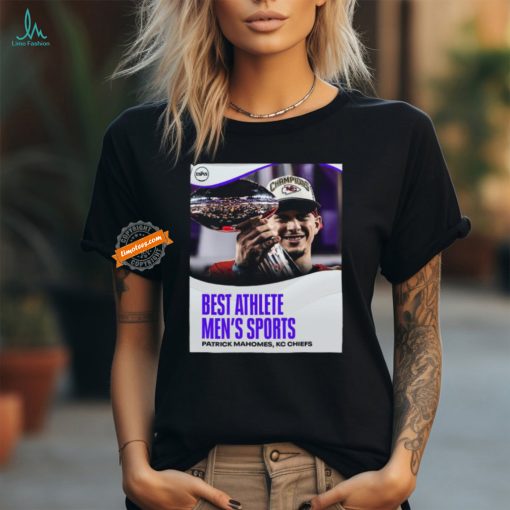 Official Patrick Mahomes KC Chiefs Wins Best Athlete Men’s Sports Shirt