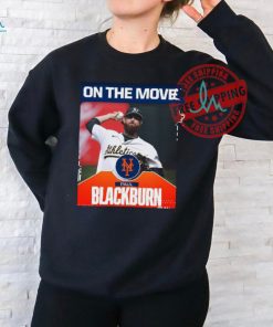 Official Paul Blackburn On The Move Oakland Athletics Shirt