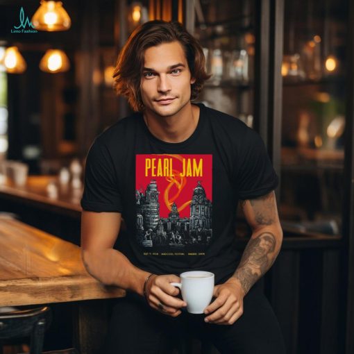 Official Pearl Jam Madrid July 11 24 Mad Cool Festival Spain Event T Shirt