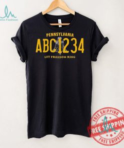 Official Pennsylvania abc1234 let freedom ring for Pittsburgh shirt