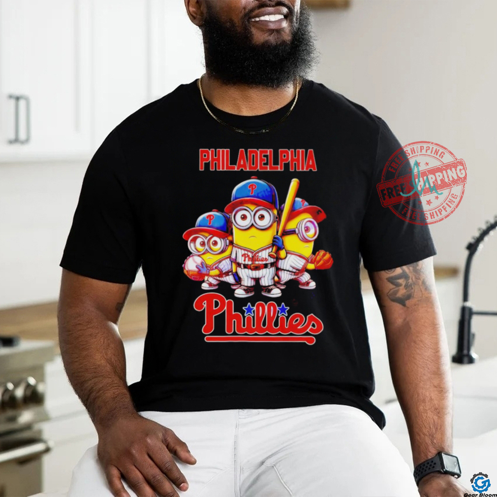 Official Philadelphia Phillies Minion Unisex T Shirt Official Philadelphia Phillies Minion Unisex T Shirt