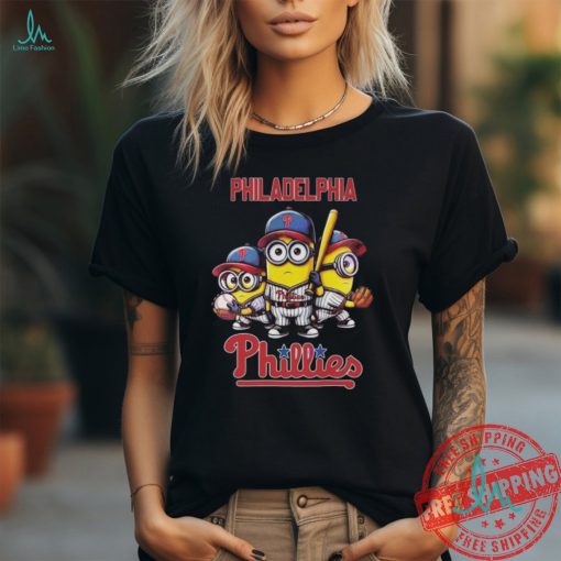 Official Philadelphia Phillies Minions 2024 T Shirt