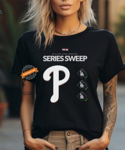 Official Phillies over Dodgers Series Sweep Shirt