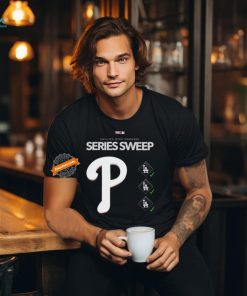 Official Phillies over Dodgers Series Sweep Shirt