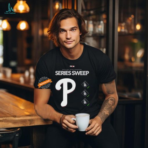 Official Phillies over Dodgers Series Sweep Shirt